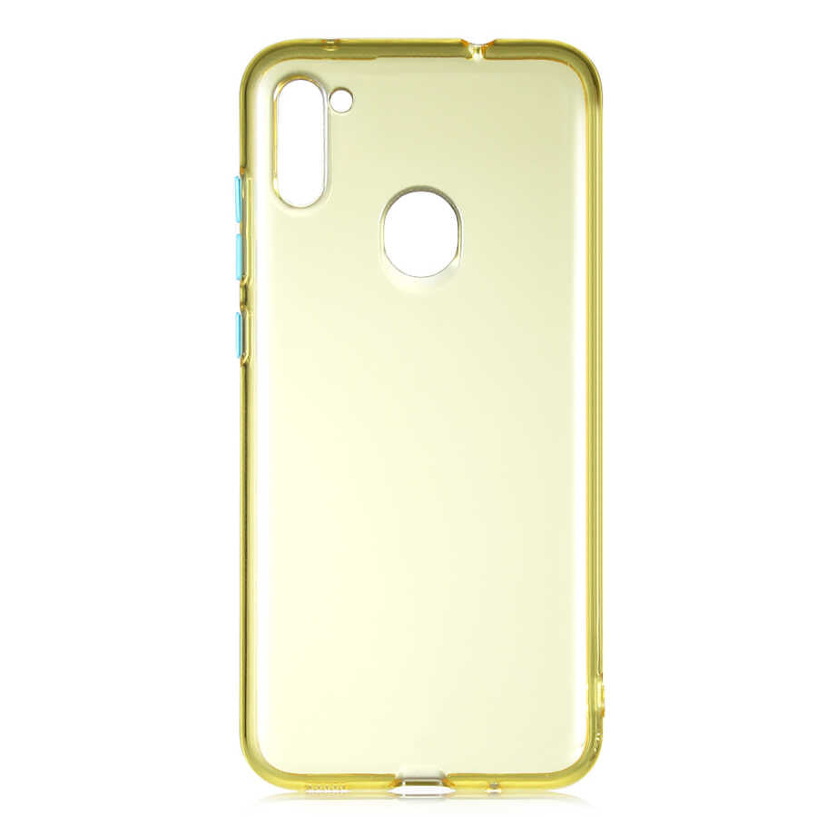 Galaxy M11 Kılıf Zore Bistro Kılıf - Sarı