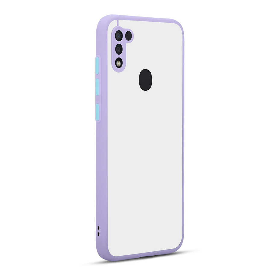 Galaxy M11 Kılıf Zore Hux Kılıf - Lila