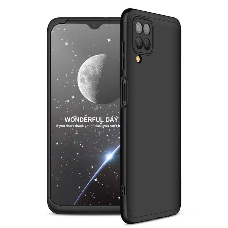 Galaxy M12 Kılıf Zore Ays Kılıf - Siyah