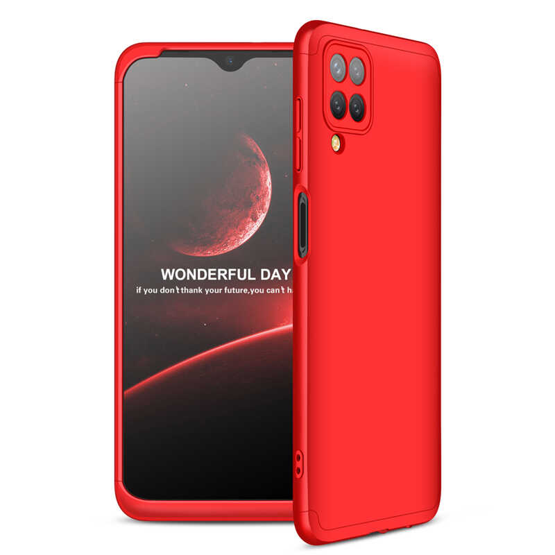 Galaxy M12 Kılıf Zore Ays Kılıf - Kırmızı