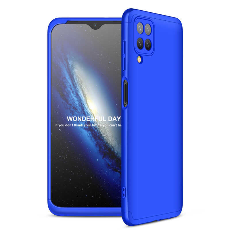 Galaxy M12 Kılıf Zore Ays Kılıf - Mavi
