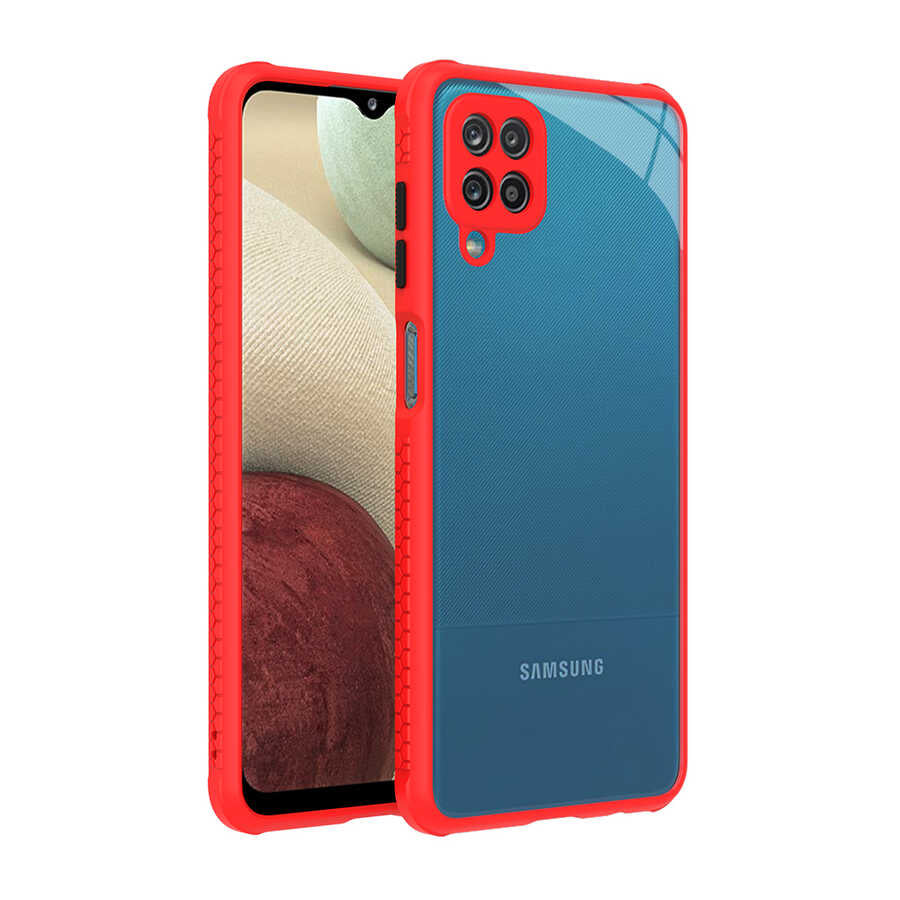 Galaxy M12 Kılıf Zore Kaff Kılıf - Kırmızı