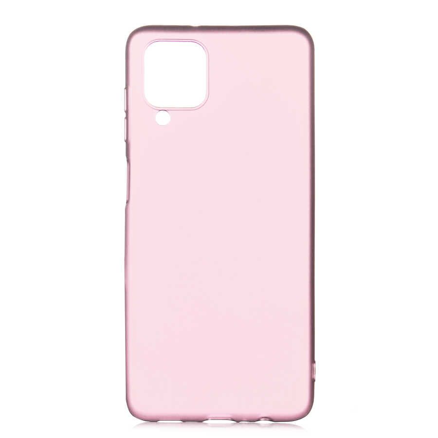 Galaxy M12 Kılıf Zore Premier Silikon Kılıf - Rose Gold