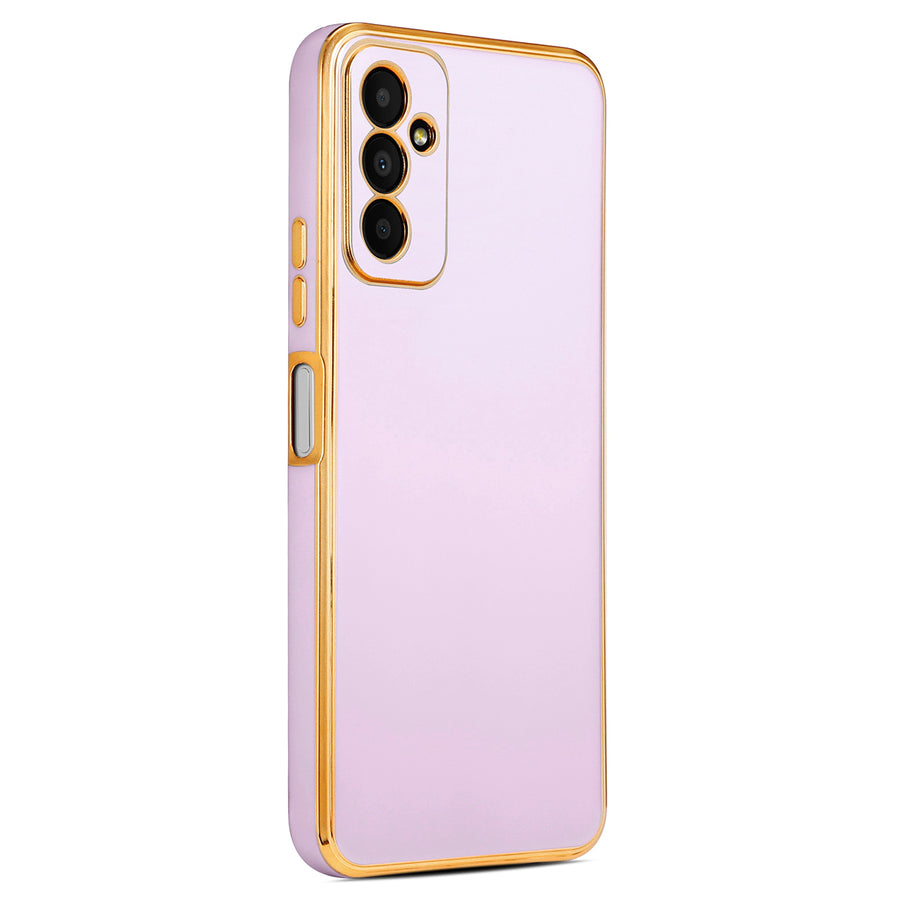 Galaxy M13 Kılıf Zore Bark Kılıf - Lila