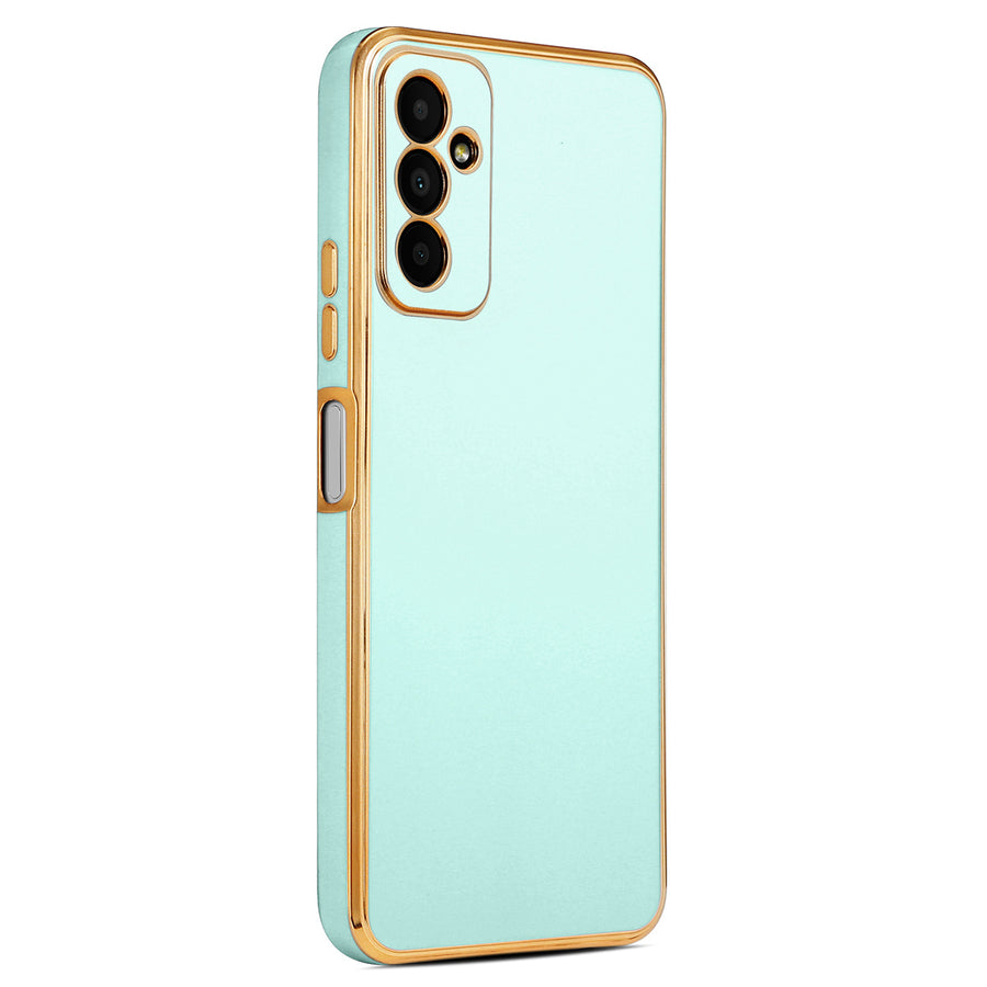 Galaxy M13 Kılıf Zore Bark Kılıf - Mavi Açık