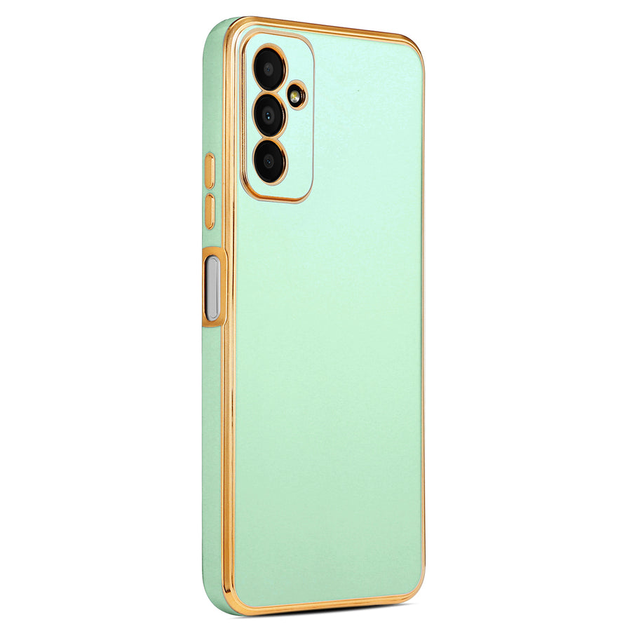Galaxy M13 Kılıf Zore Bark Kılıf - Açık Yeşil