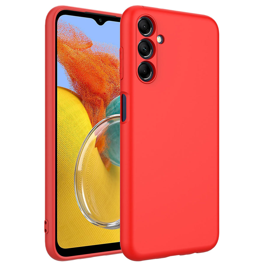 Galaxy M14 Kılıf Zore Mara Lansman Kılıf - Kırmızı