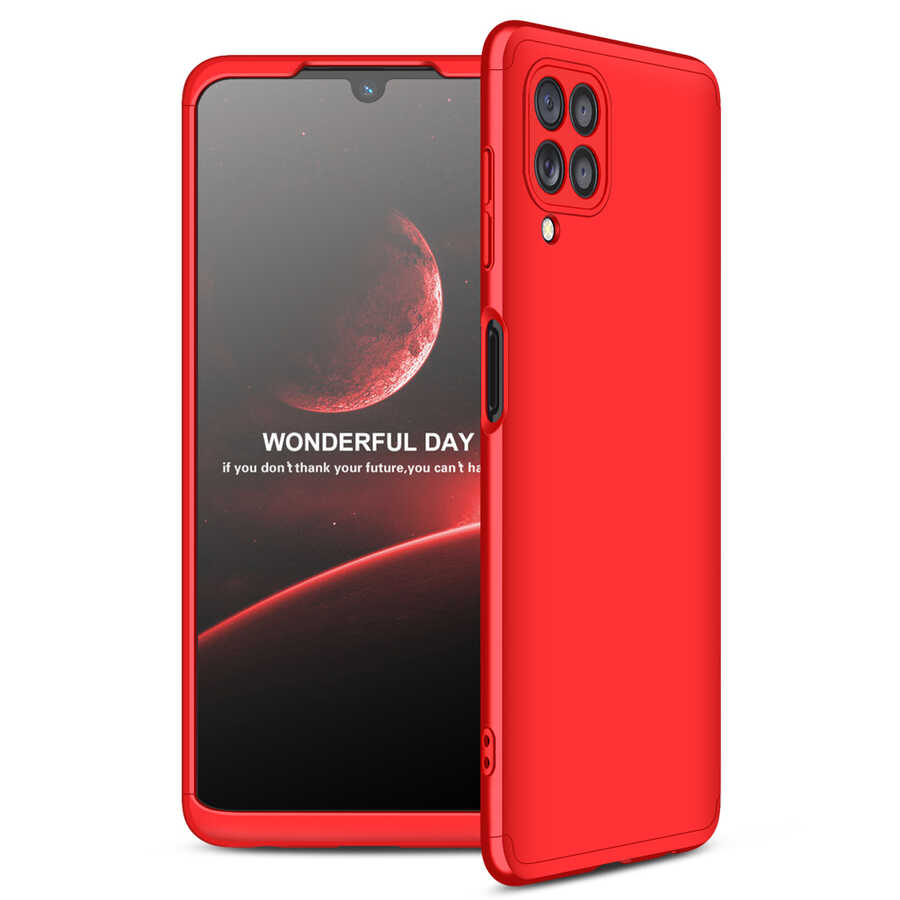 Galaxy M22 Kılıf Zore Ays Kılıf - Kırmızı