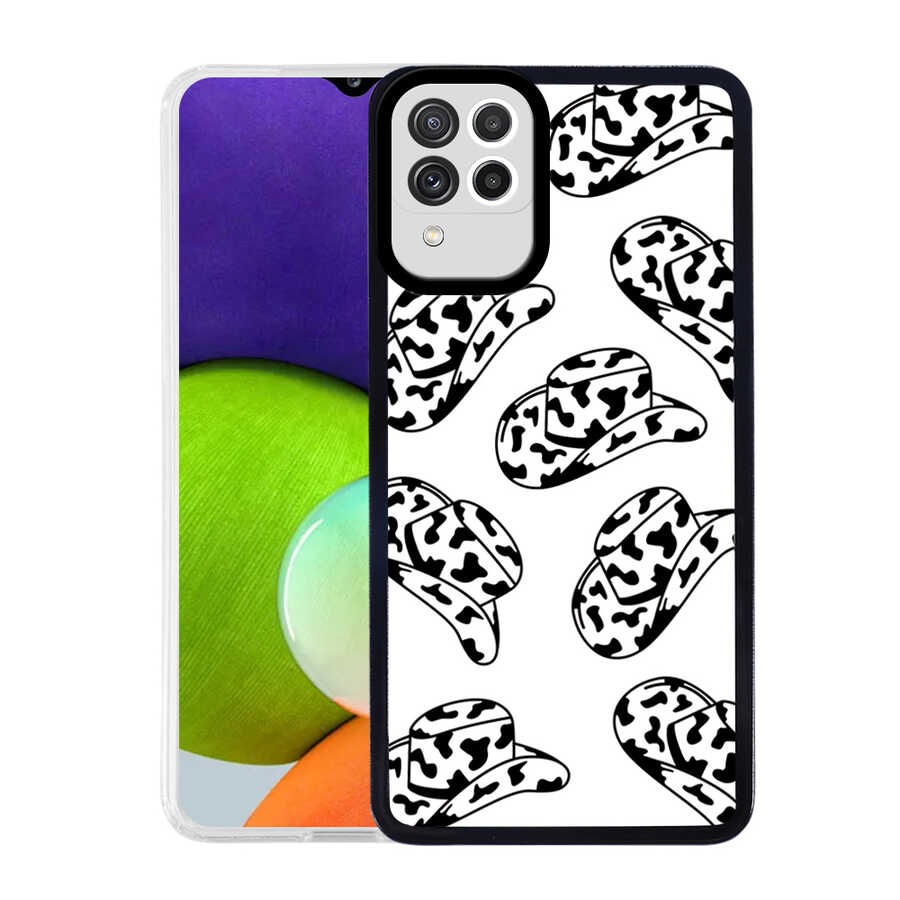 Galaxy M22 Kılıf Zore M-Fit Desenli Kılıf - Hat No5