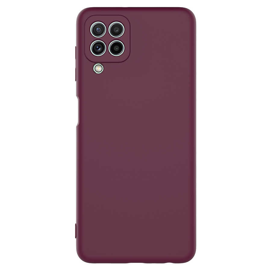 Galaxy M22 Kılıf Zore Mara Lansman Kılıf - Koyu Mor