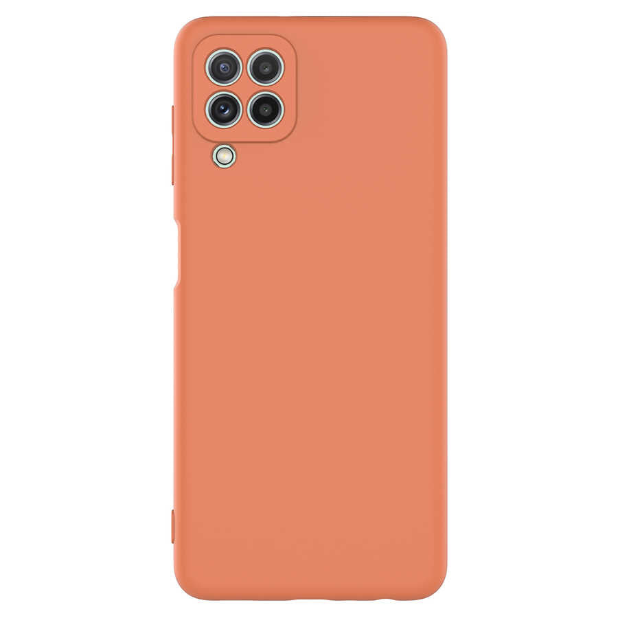 Galaxy M22 Kılıf Zore Mara Lansman Kılıf - Turuncu