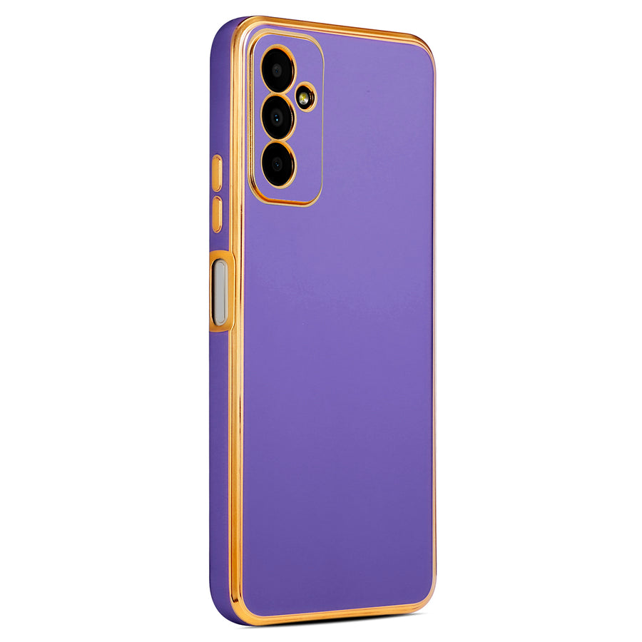 Galaxy M23 Kılıf Zore Bark Kılıf - Derin Mor