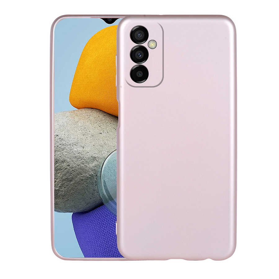 Galaxy M23 Kılıf Zore Premier Silikon Kılıf - Rose Gold