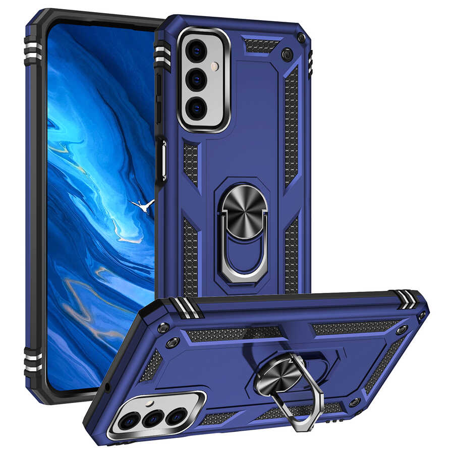 Galaxy M23 Kılıf Zore Vega Kılıf - Mavi