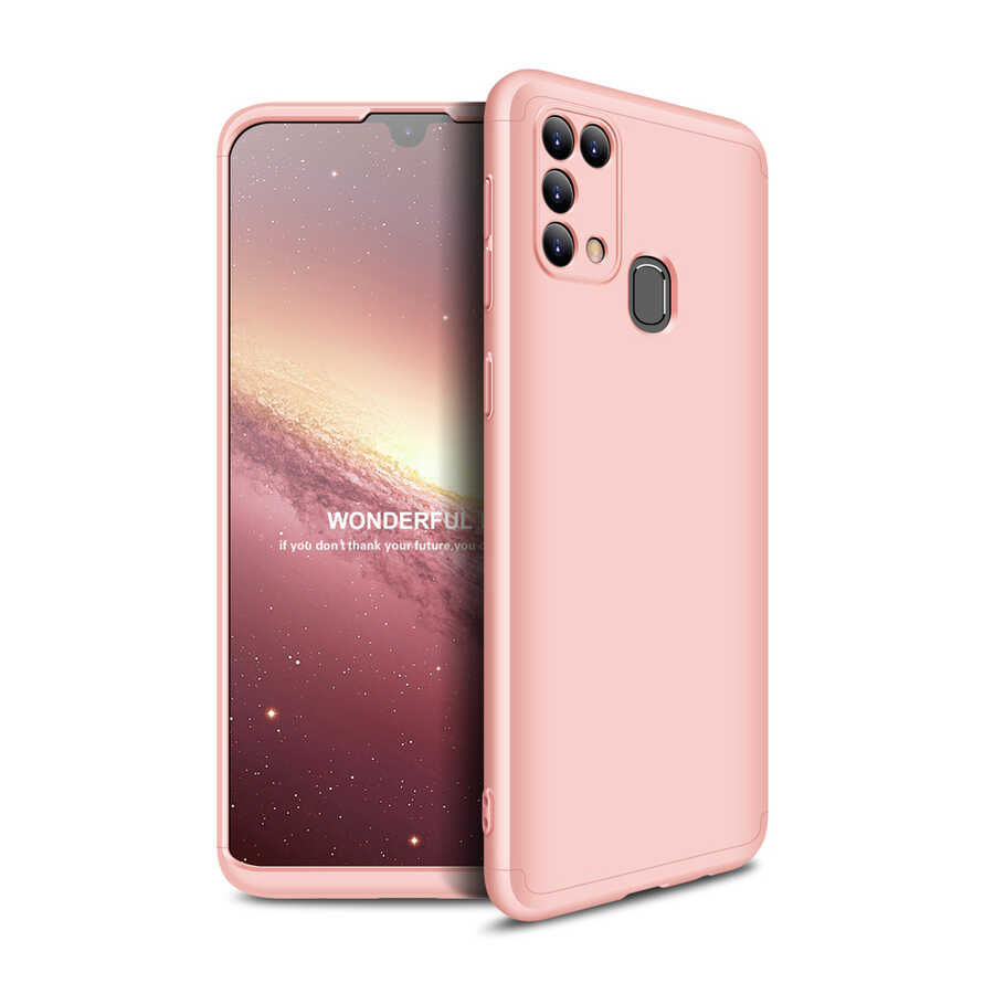 Galaxy M31 Kılıf Zore Ays Kılıf - Rose Gold