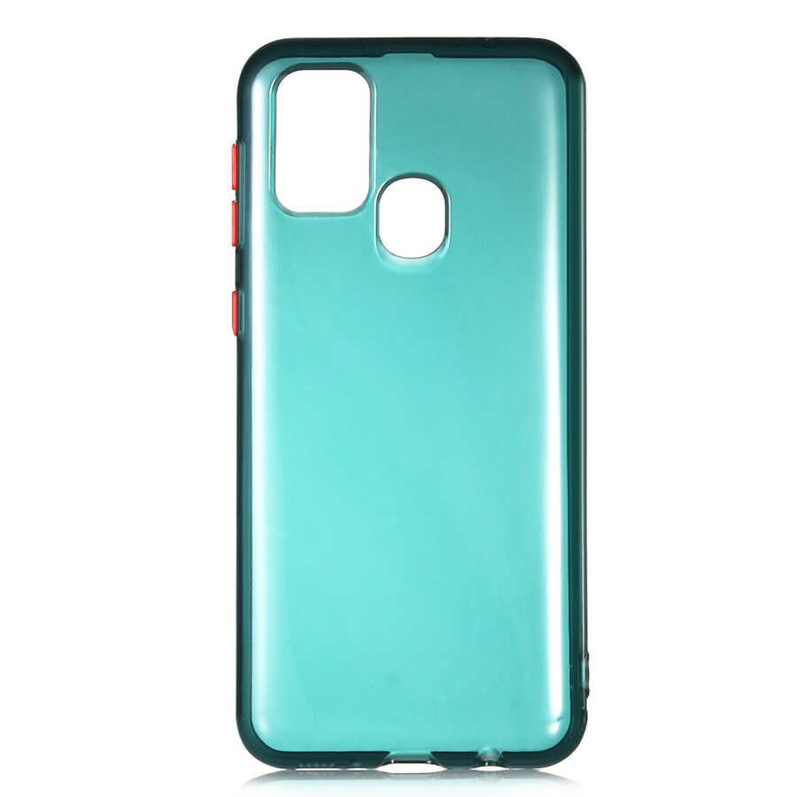 Galaxy M31 Kılıf Zore Bistro Kılıf - Koyu Yeşil