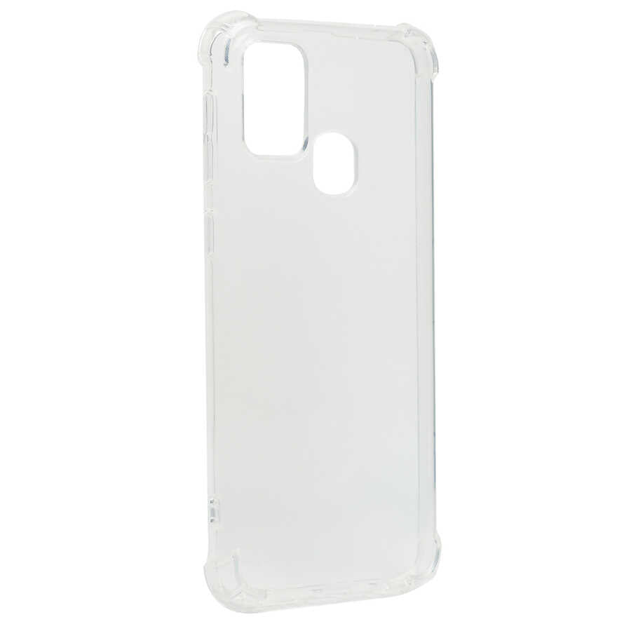 Galaxy M31 Kılıf Zore Kamera Korumalı Nitro Anti Shock Silikon - Renksiz
