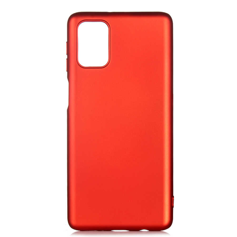 Galaxy M31S Kılıf Zore Premier Silikon Kılıf - Kırmızı