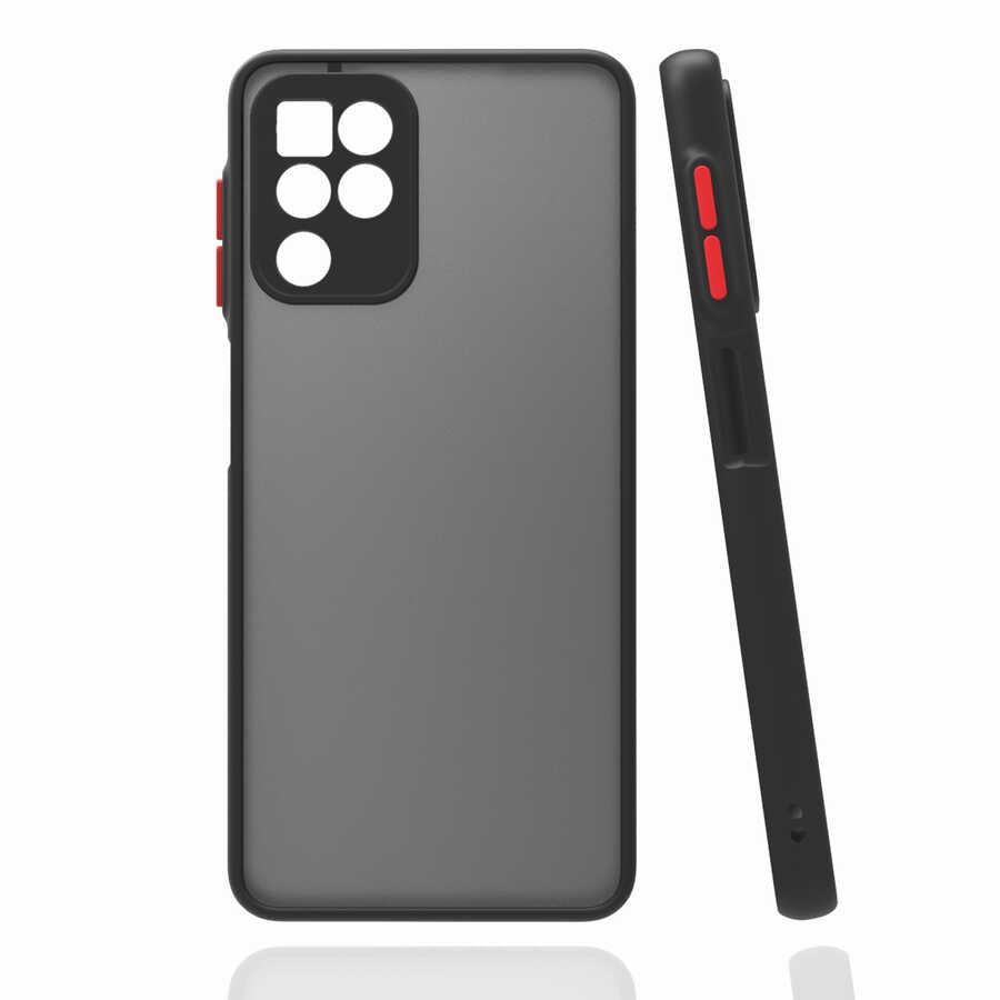 Galaxy M32 Kılıf Zore Hux Kılıf - Siyah