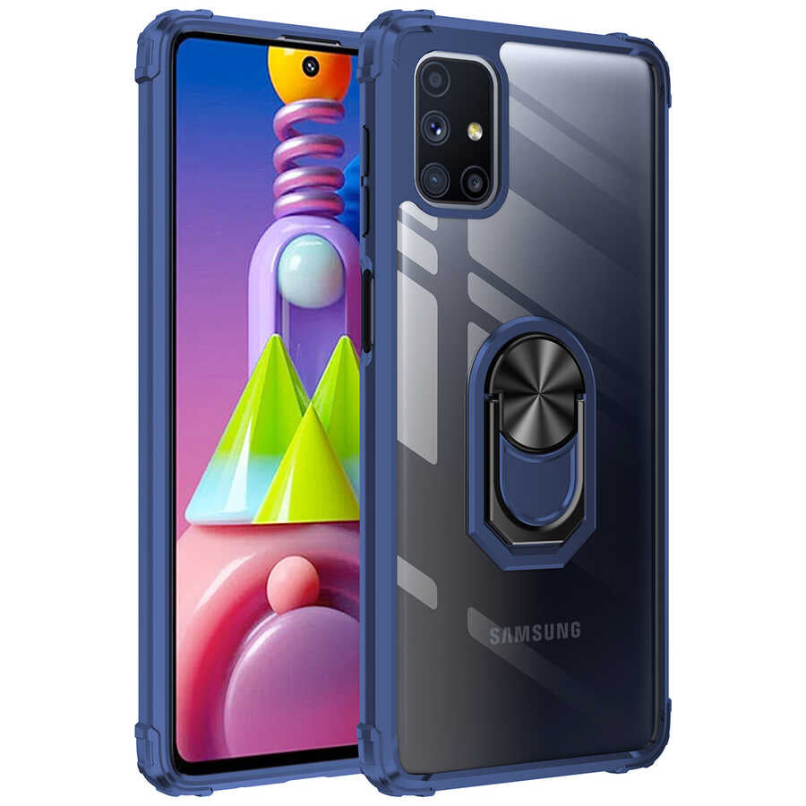 Galaxy M51 Kılıf Zore Mola Kılıf - Lacivert