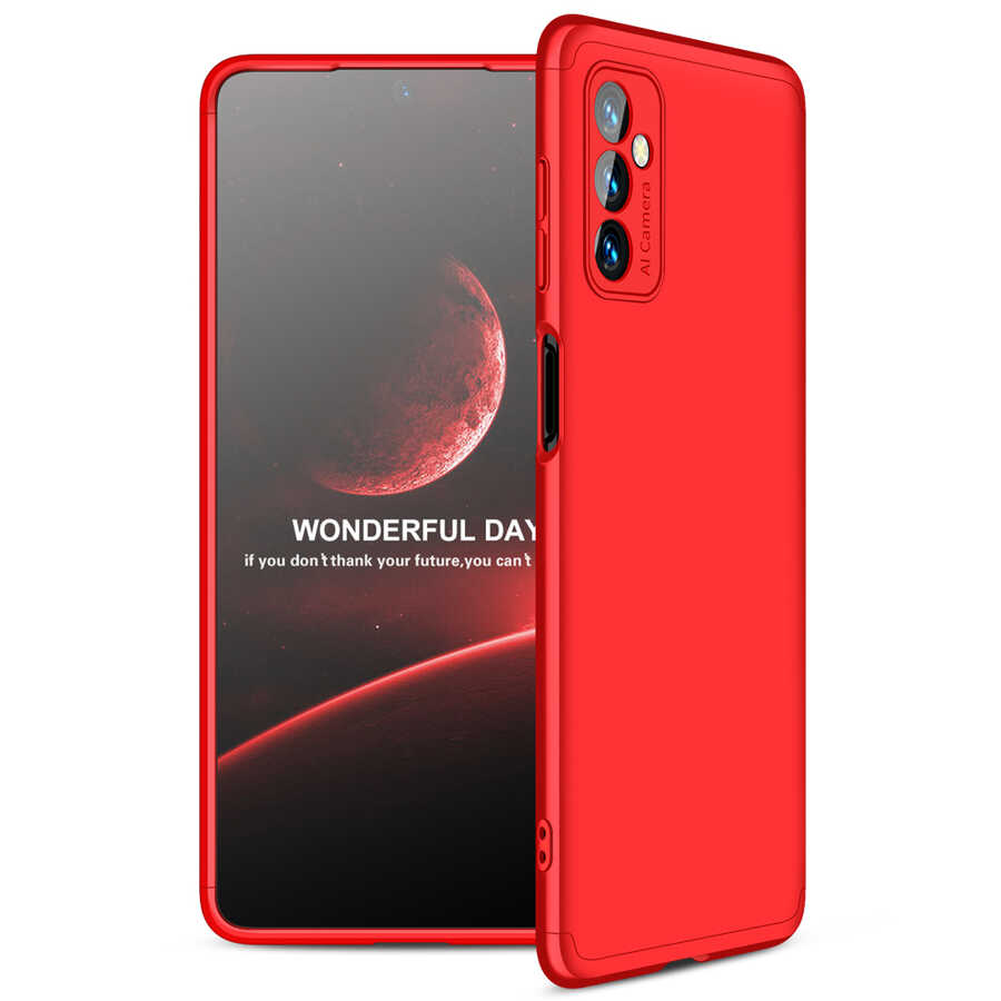 Galaxy M52 Kılıf Zore Ays Kılıf - Kırmızı