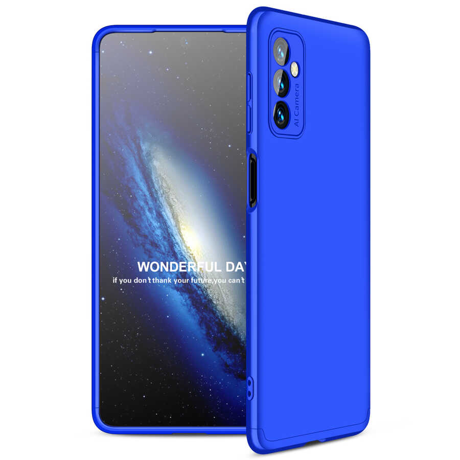 Galaxy M52 Kılıf Zore Ays Kılıf - Mavi