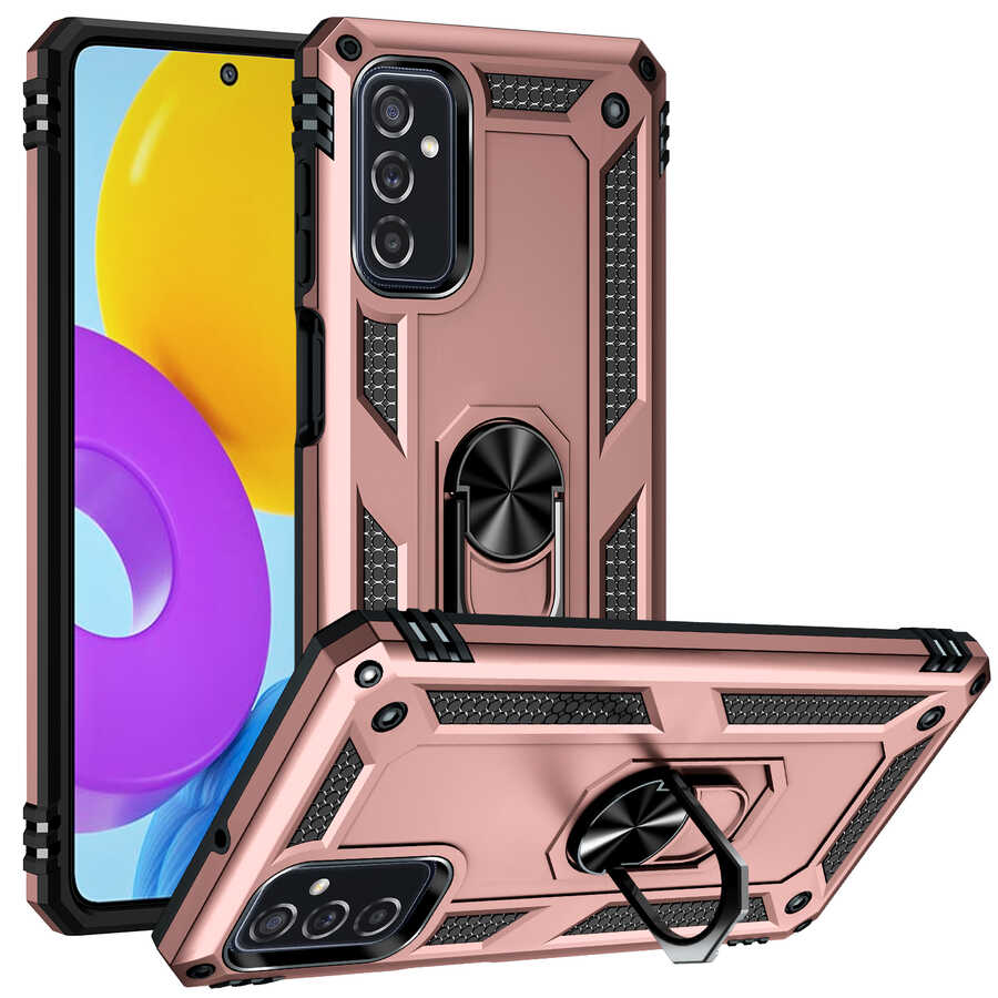 Galaxy M52 Kılıf Zore Vega Kılıf - Rose Gold