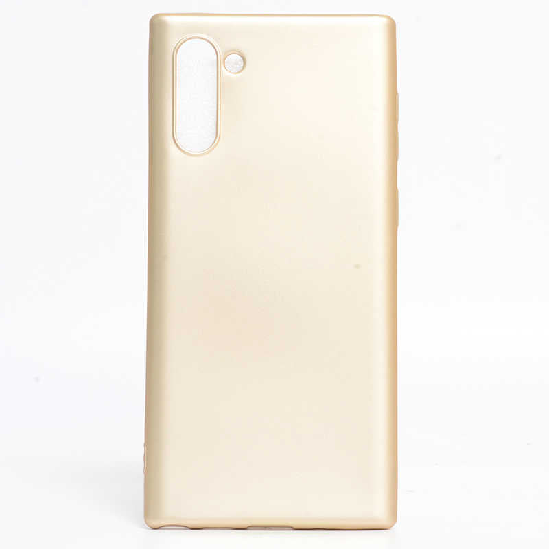 Galaxy Note 10 Kılıf Zore Premier Silikon Kılıf - Gold