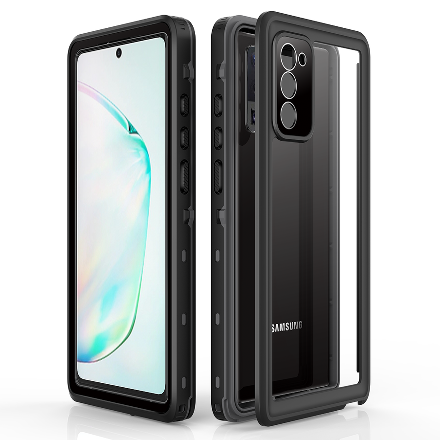 Galaxy Note 20 Kılıf 1-1 Su Geçirmez Kılıf - Siyah