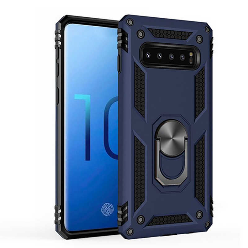 Galaxy S10 Kılıf Zore Vega Kılıf - Mavi