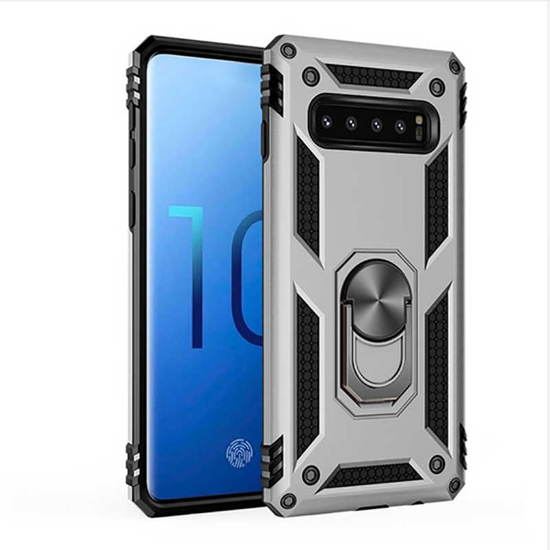 Galaxy S10 Kılıf Zore Vega Kılıf - Gri