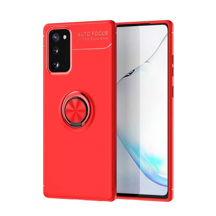 Galaxy S20 FE Kılıf Zore Ravel Silikon Kılıf - Kırmızı