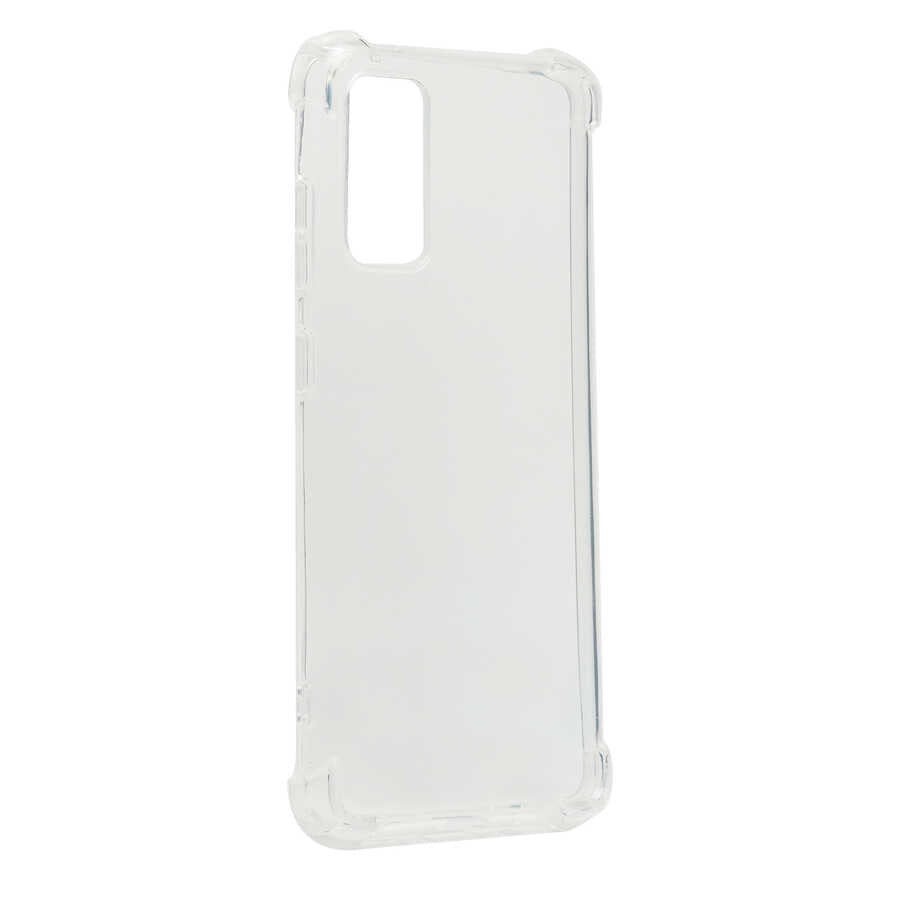 Galaxy S20 Kılıf Zore Kamera Korumalı Nitro Anti Shock Silikon - Renksiz