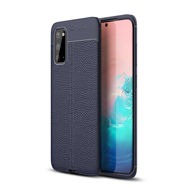 Galaxy S20 Kılıf Zore Niss Silikon Kılıf - Lacivert