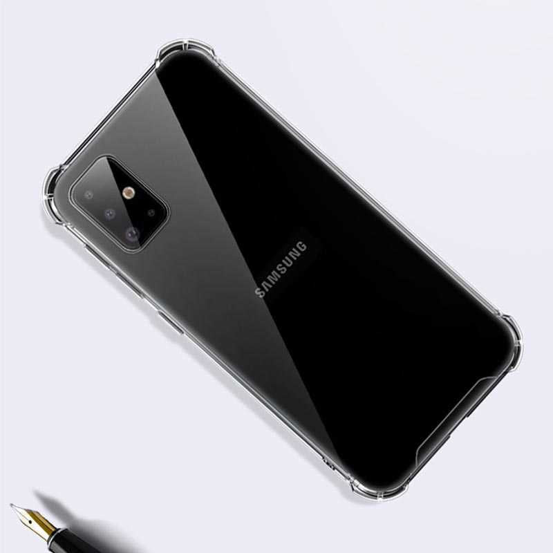 Galaxy S20 Kılıf Zore Nitro Anti Shock Silikon - Renksiz
