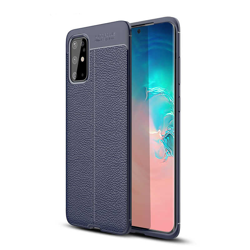 Galaxy S20 Plus Kılıf Zore Niss Silikon Kılıf - Lacivert