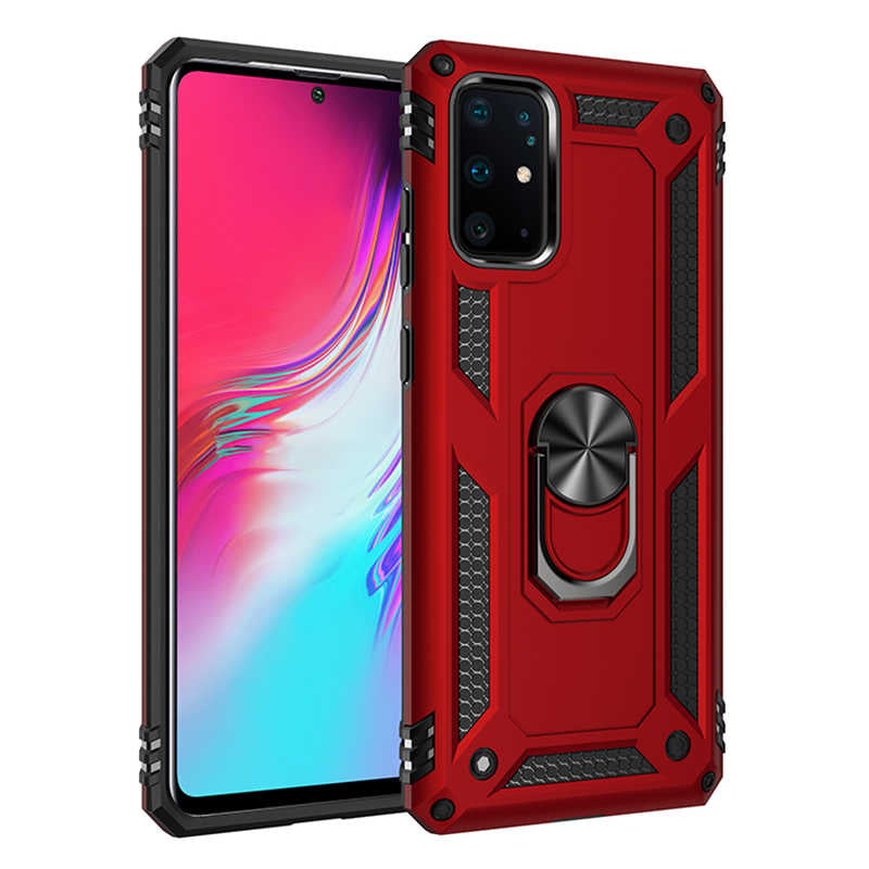 Galaxy S20 Plus Kılıf Zore Vega Kılıf - Kırmızı