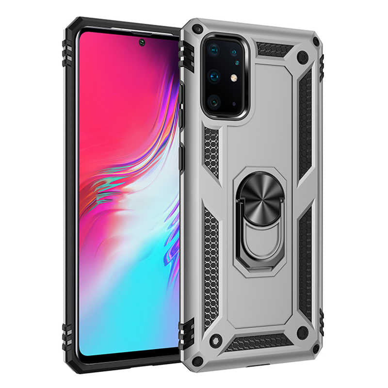 Galaxy S20 Plus Kılıf Zore Vega Kılıf - Gri