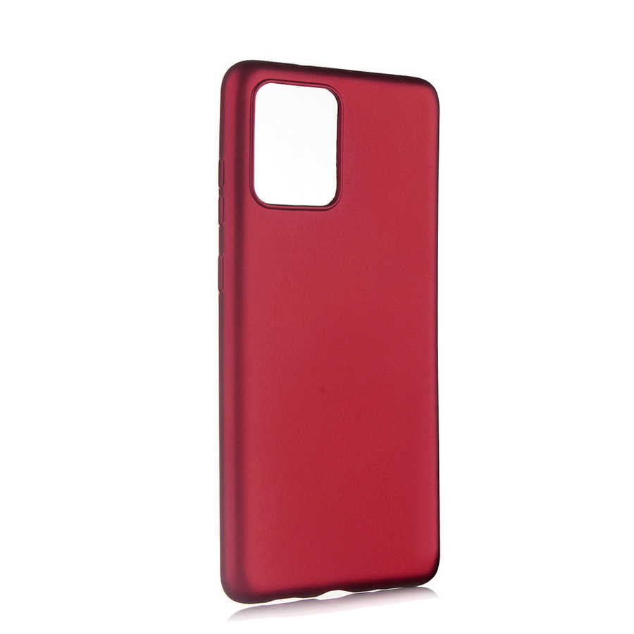 Galaxy S20 Ultra Kılıf Zore Premier Silikon Kılıf - Mürdüm