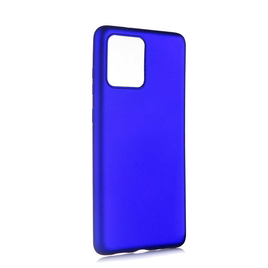 Galaxy S20 Ultra Kılıf Zore Premier Silikon Kılıf - Saks Mavi