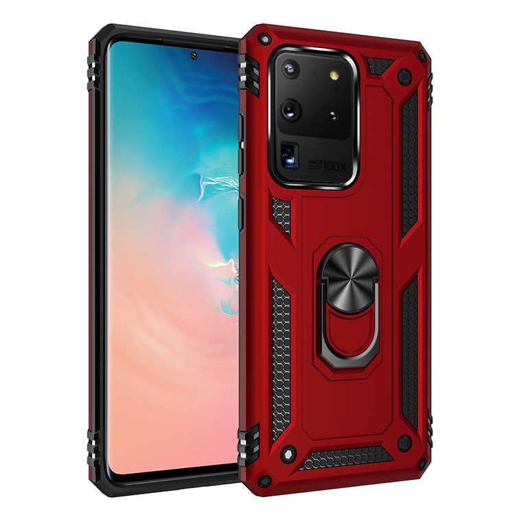 Galaxy S20 Ultra Kılıf Zore Vega Kılıf - Kırmızı