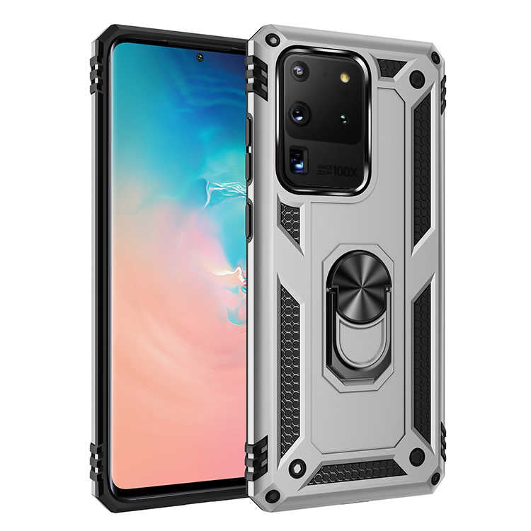 Galaxy S20 Ultra Kılıf Zore Vega Kılıf - Gri