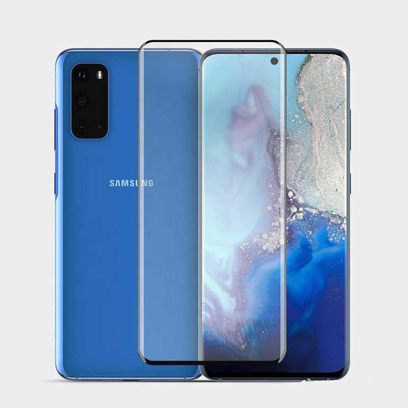 Galaxy S20 Zore Süper Pet Ekran Koruyucu Jelatin - Siyah