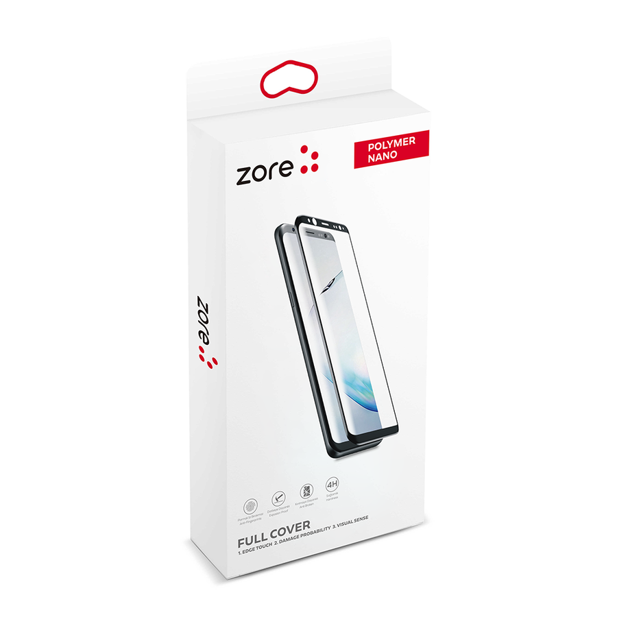 Galaxy S21 Zore Polymer Nano Ekran Koruyucu - Siyah