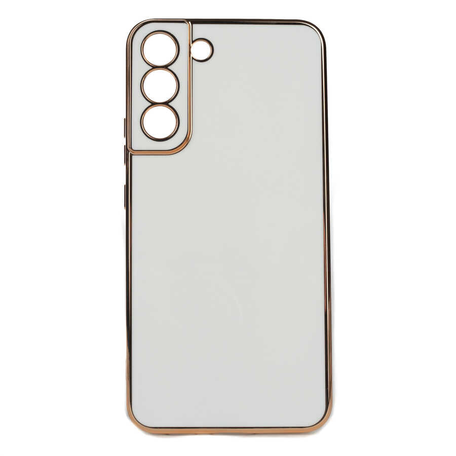 Galaxy S22 Plus Kılıf Zore Bark Kılıf - Beyaz
