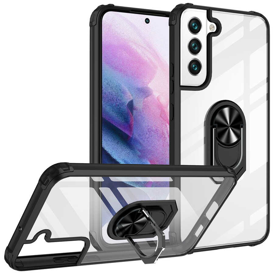Galaxy S22 Plus Kılıf Zore Mola Kılıf - Siyah