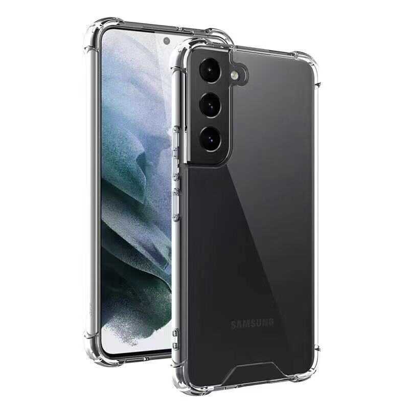 Galaxy S22 Plus Kılıf Zore Nitro Anti Shock Silikon - Renksiz