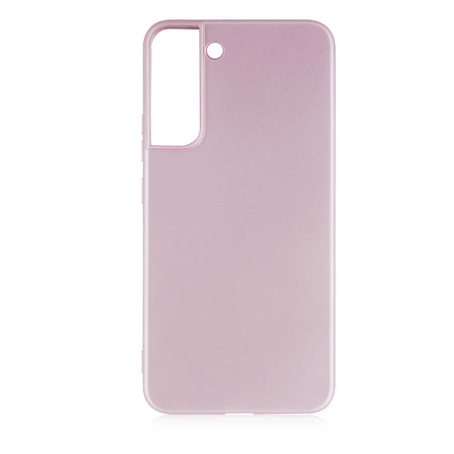 Galaxy S22 Plus Kılıf Zore Premier Silikon Kılıf - Rose Gold