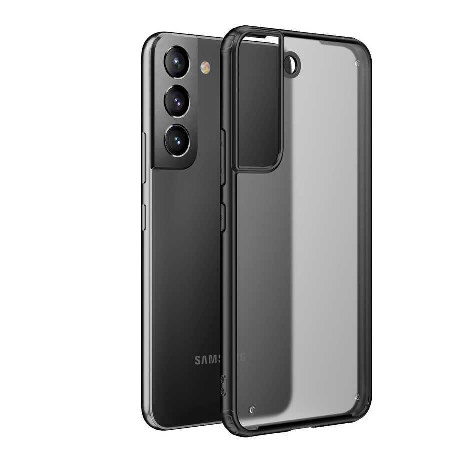 Galaxy S22 Plus Kılıf Zore Volks Kılıf - Siyah