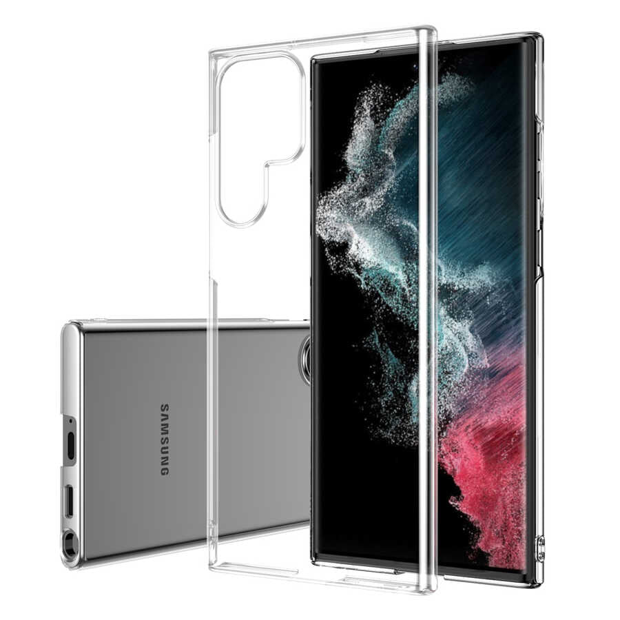 Galaxy S22 Ultra Kılıf Zore Vonn Kılıf - Renksiz